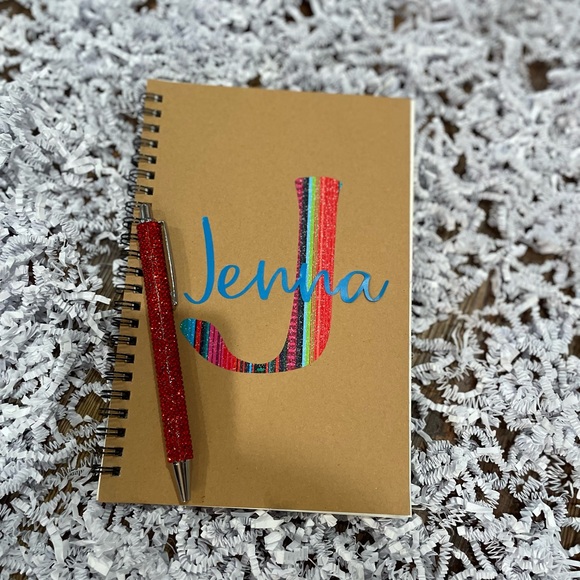 Personalized Spiral Notebook with Pen - Picture 3 of 4